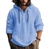 Men's Lightweight Cotton-Linen Hoodie