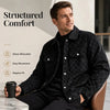 Men's Faux-Suede Checkerboard Jacket