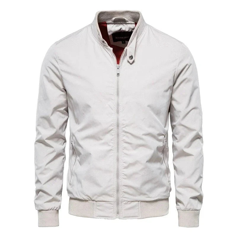 Men's Stand-Collar Bomber Jacket