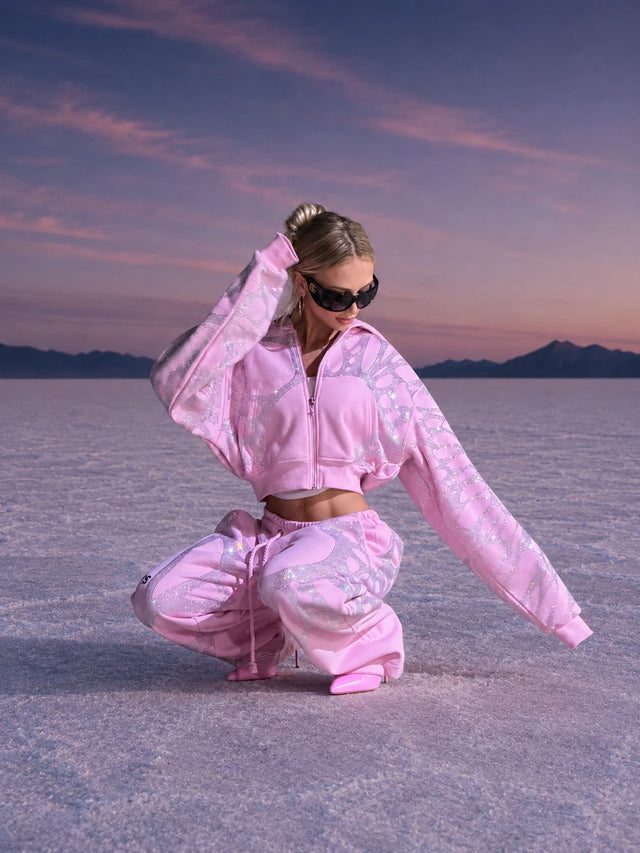 Glitter Tracksuit